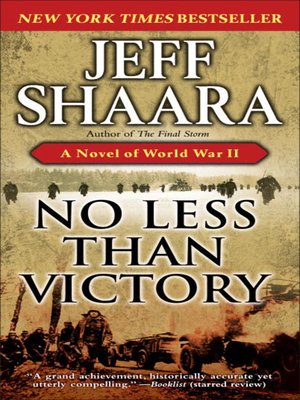 cover image of No Less Than Victory
